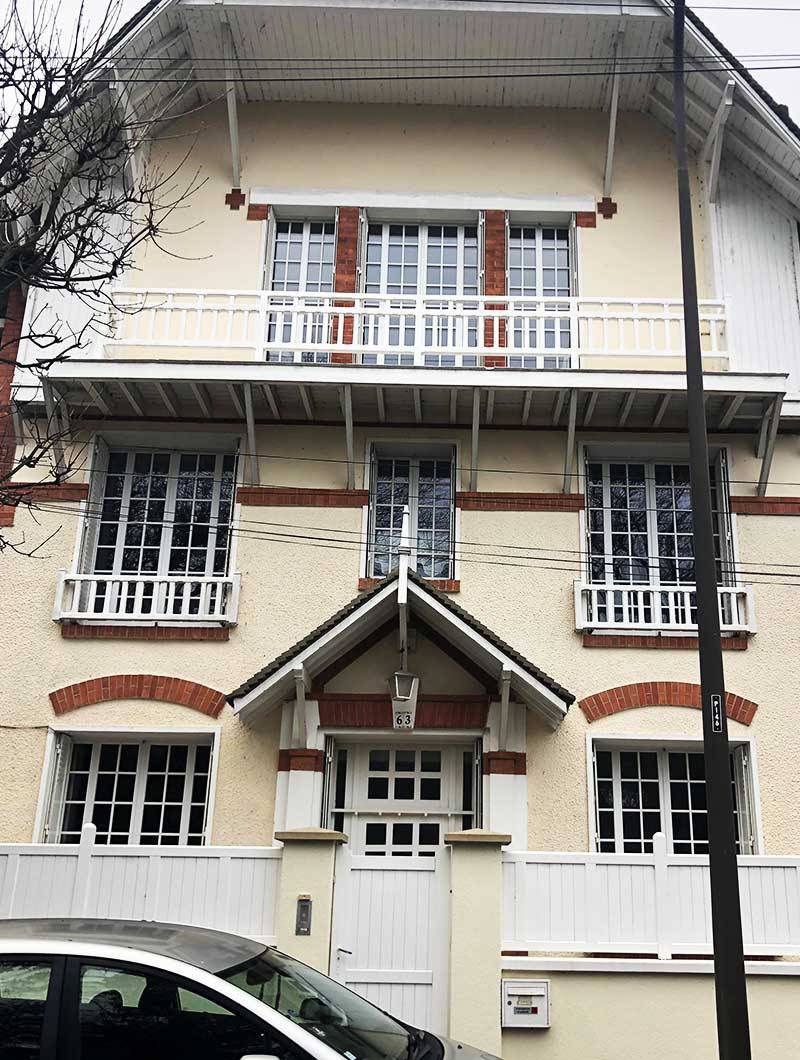 Pose de fenêtres PVC avec petits bois sur maison ancienne Herblay-sur-Seine 95220