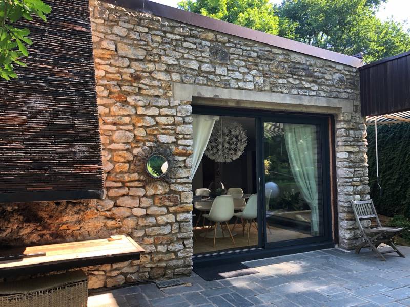 pose d'une baie vitrée coulissante de qualité à L'Isle-Adam