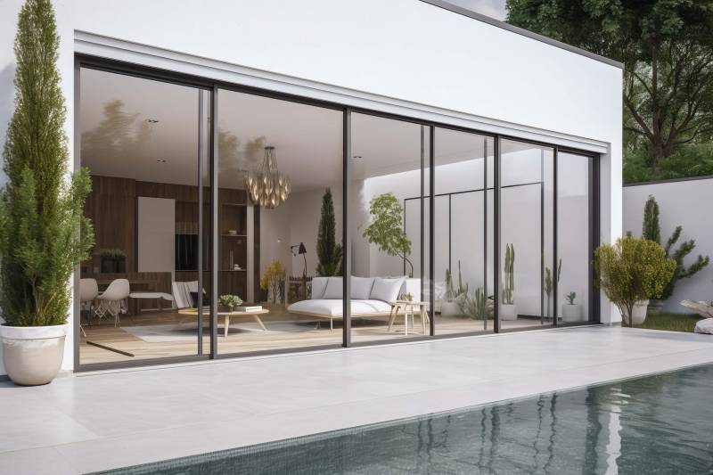 installateur de baie coulissante en aluminium sur-mesure près de Franconville 95130