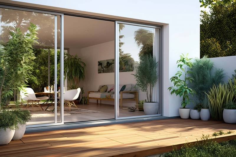 Pose d’une fenêtre à galandage en aluminium près de Conflans-Sainte-Honorine 78700